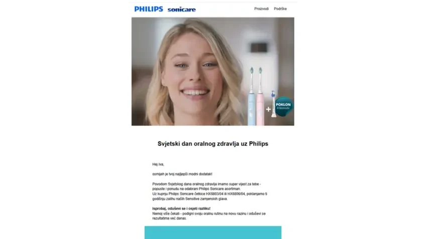Philips email marketing