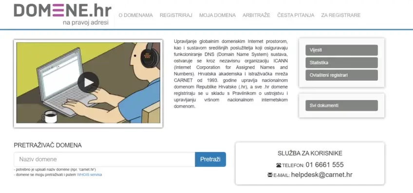 Pretraživač domena