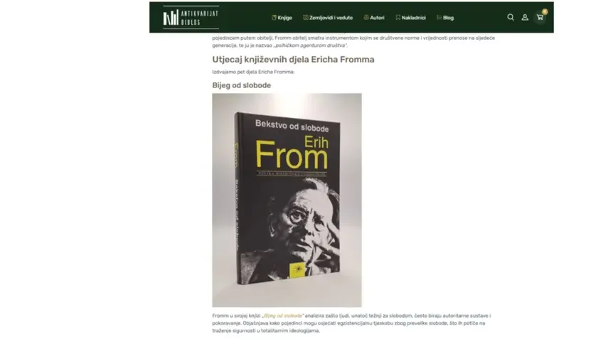 Blog Erich Fromm