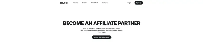 Revolut Affiliate Program