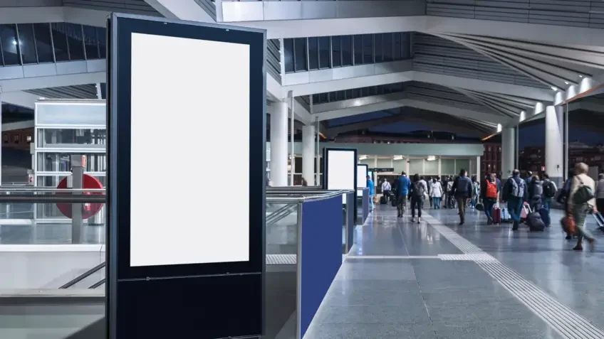 Indoor oglašavanje aerodrom