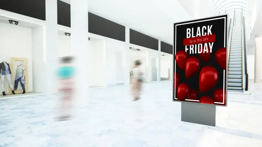Oglasi u shopping centru