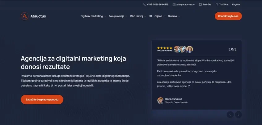 Atauctus recenzije korisnika